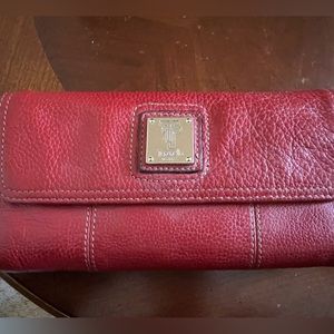 Tignanello red leather wallet